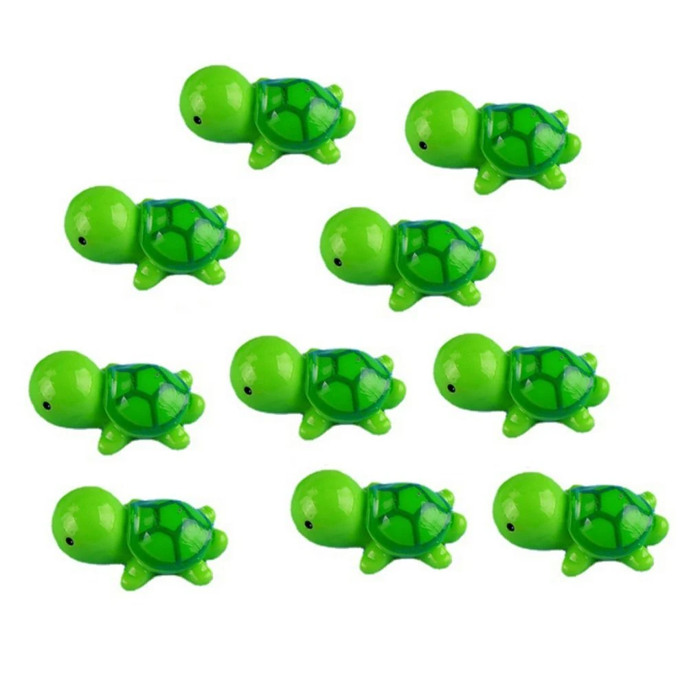 

New Kawaii Landscape Bonsai Flower Pot Miniature 10Pcs Sea Turtle Dollhouse Decor