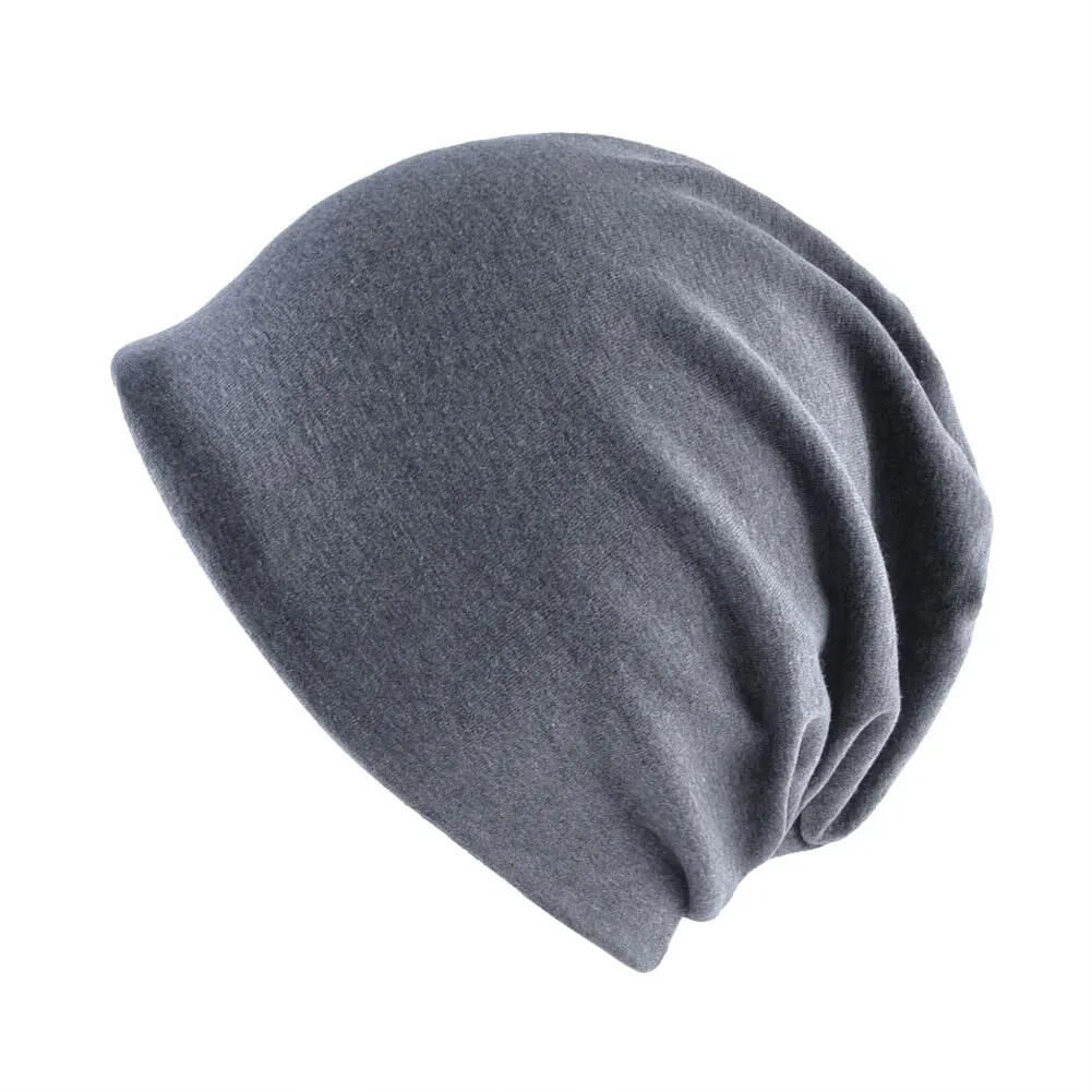 Solid Color Beanie Men Spring Autumn Soft Hat For Women Outdoor Casual Sport Breathale Beanies