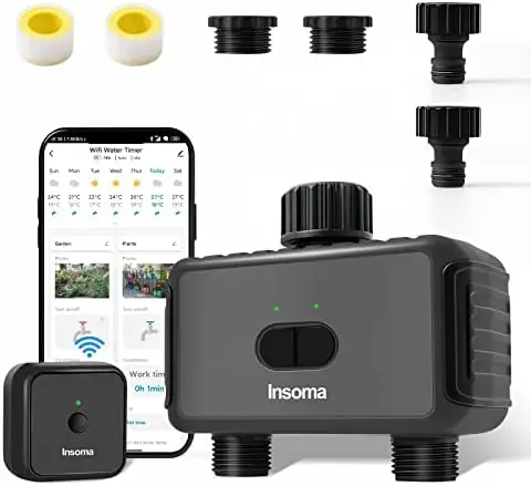 Smart Wi-Fi Hose Timer for Lawns – Alexa Compatible Irrigation Controller