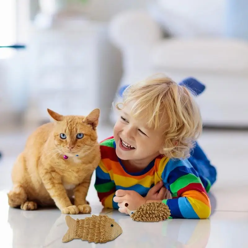 Claw Scratcher Toy 2 Pcs Gentle Cat Scratching Pads Fun Catnip Toys Cat Toy Relieves Stress Safe For Pets Interactive Play