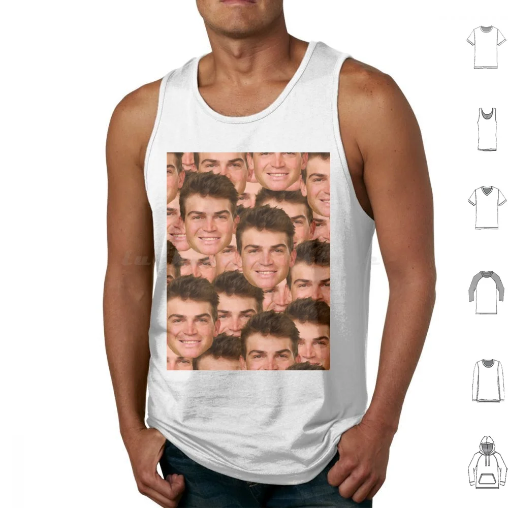Sepp Kuss Driver Head Tank Tops Print Cotton Cycling Cyclinglife Bike Mtb Bikelife Cyclingphotos Roadbike Cyclist