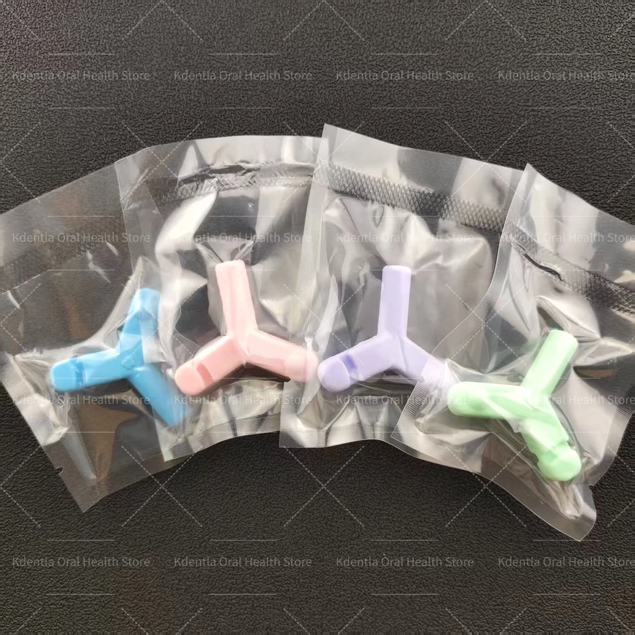 30pcs Y Shaped Silicone Teeth Stick Bite Dental Aligner Chewies Orthodontic Bite Chewies Prevent Face Distortion Dentist Tools