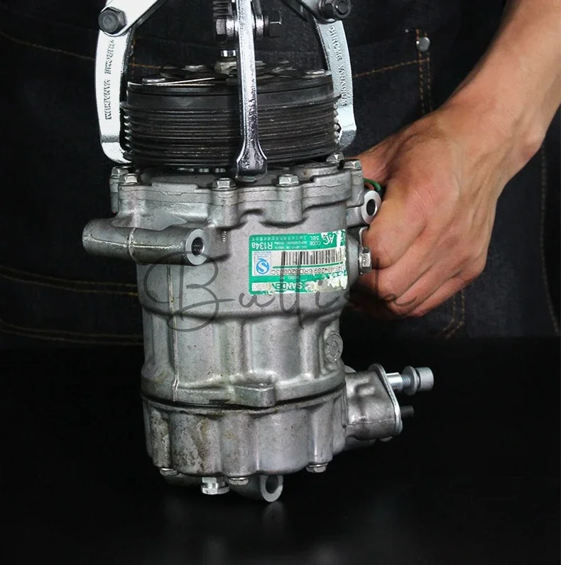 Three-jaw puller bearing removal tool triangular puller small puller removal multi-functional pull code grab