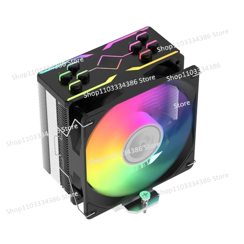 

S40 J8 J10ARGB Cpu Four Copper Tube Radiator Fan 6 Copper Tube 2011 Silent X99