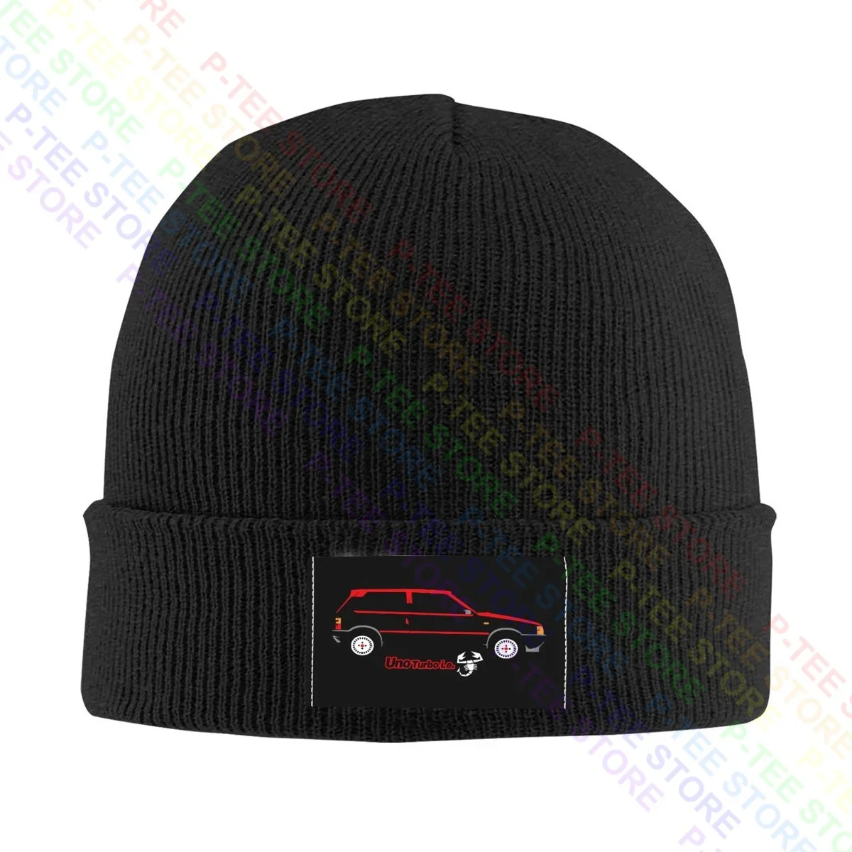 Fiat Uno Turbo Ie Knitted Beanie Hat Beanies Cap Sports Novelty Adjustable