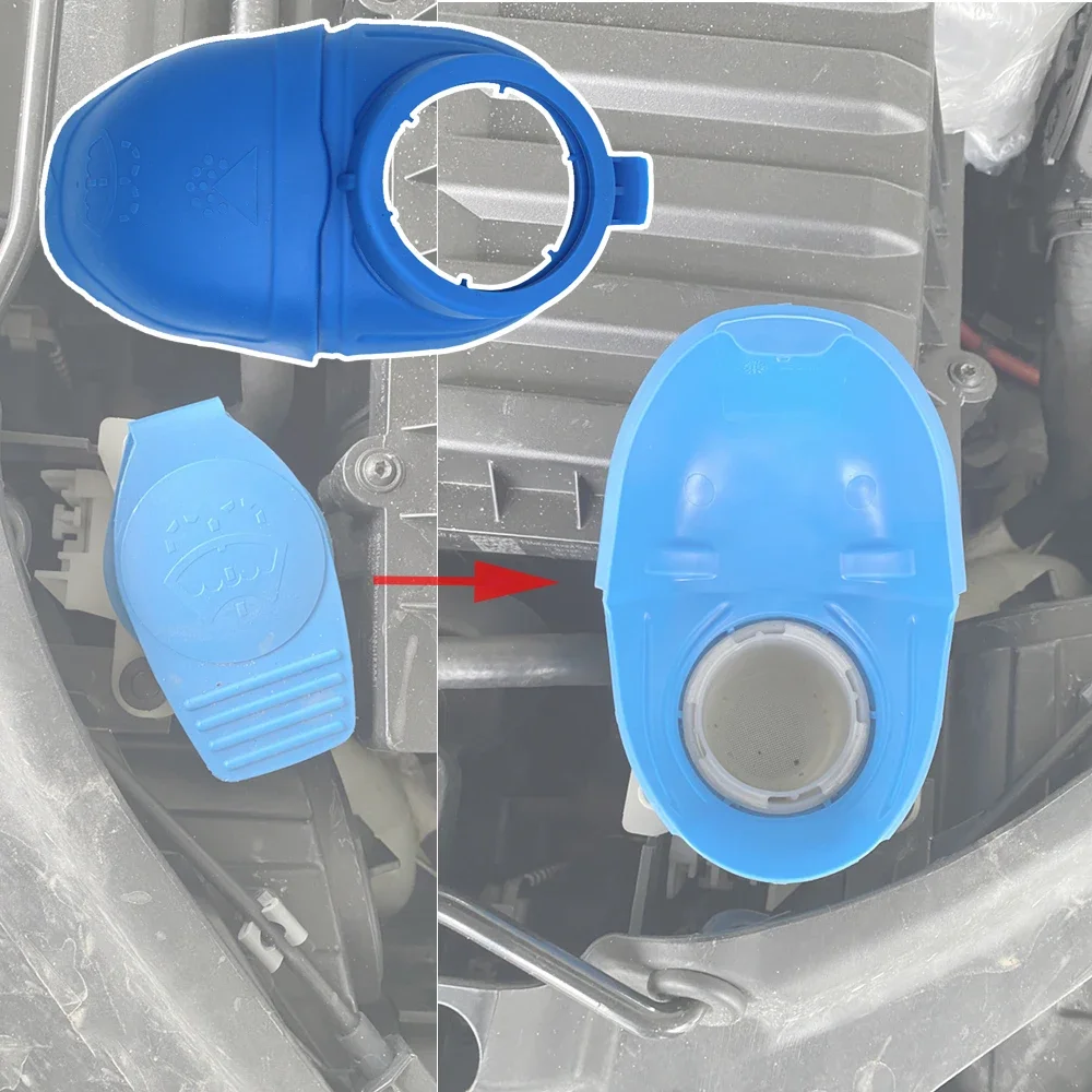 

For Audi A7 A8 D2 Q3 8U Q5 Q7 TT Car Windshiled Wiper Washer Fluid Reservoir Tank Bottle Cover Filler Cap Lid Screen Wash Funnel