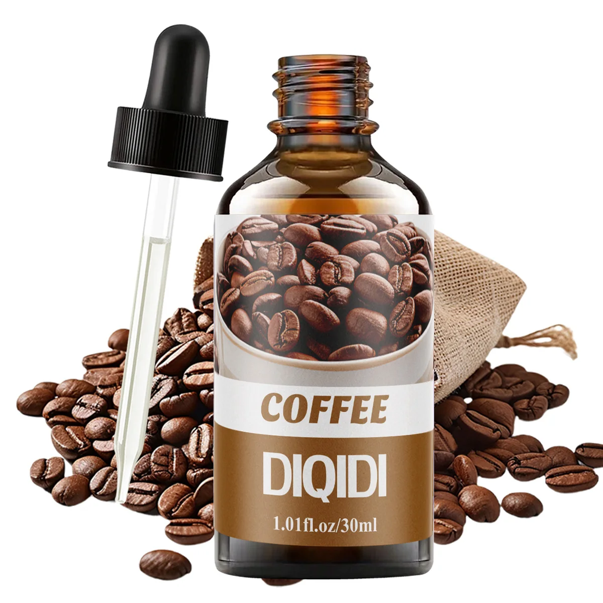 Coffee essential oil, rich flavor, high-quality liquid sesame oil, home aromatherapy essential oil, multifunctional essential oi