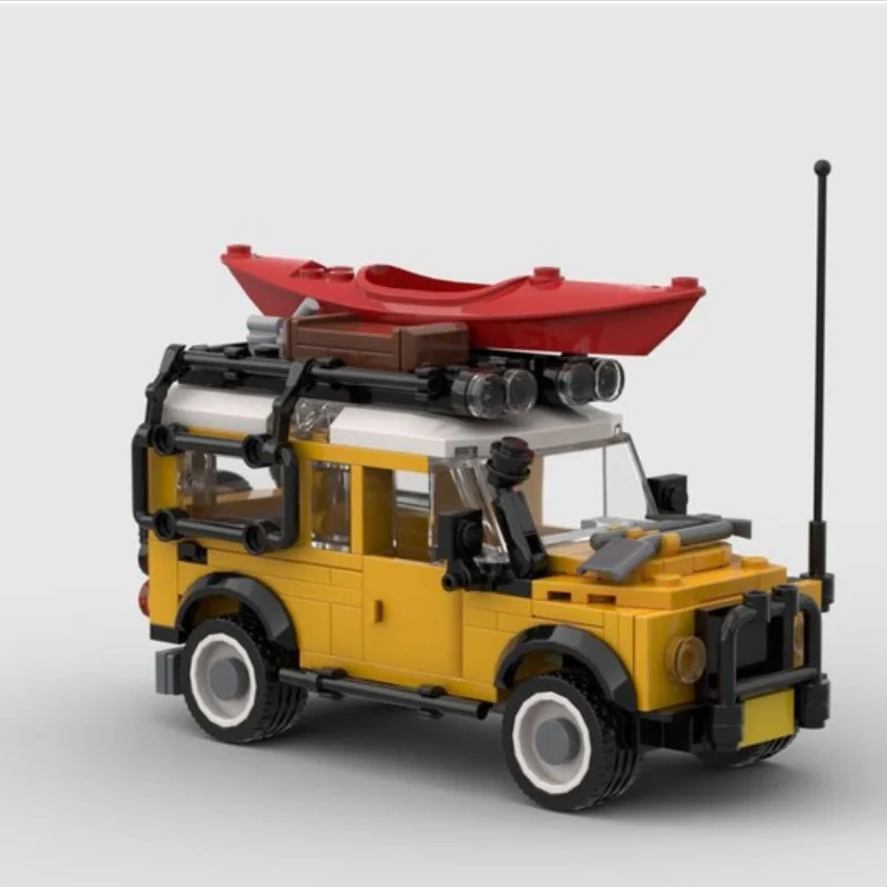 251pcs MOC Land Rover Defender City Minifigure Creator Model Building Blocks Architecture Kids Brick DIY Christmas Gifts Toy