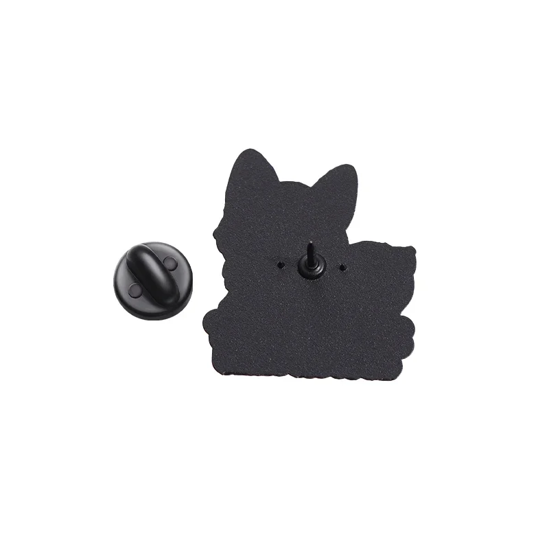 دبابيس المينا من سلسلة كرتون كورجي ، دبابيس كلاب حيوانات أليفة كاواي ، شارة طية صدر على ظهره ، مجوهرات حيوانات لطيفة ، إكسسوارات هدايا ، سيقان قصيرة #4