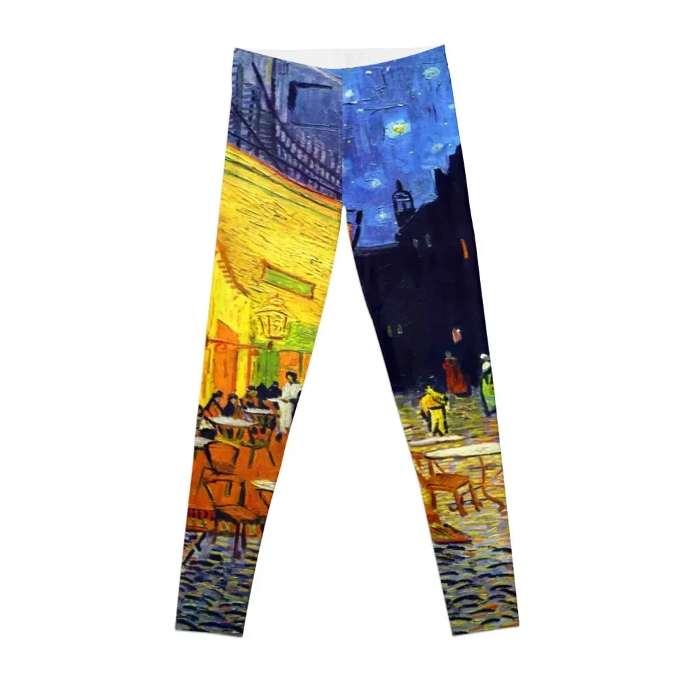 

Cafe Terrace at Night - Van Gogh Leggings sport set Jogger pants Womens Leggings