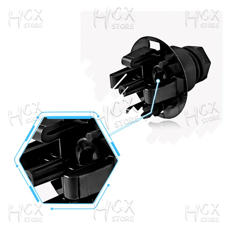 Hood Bumper Cushion Stopper Adjuste Car Exterior Hood Buffer Adjuster 51767183752 For BMW F20 10-15 F21 10-15 Mini F56 13-19