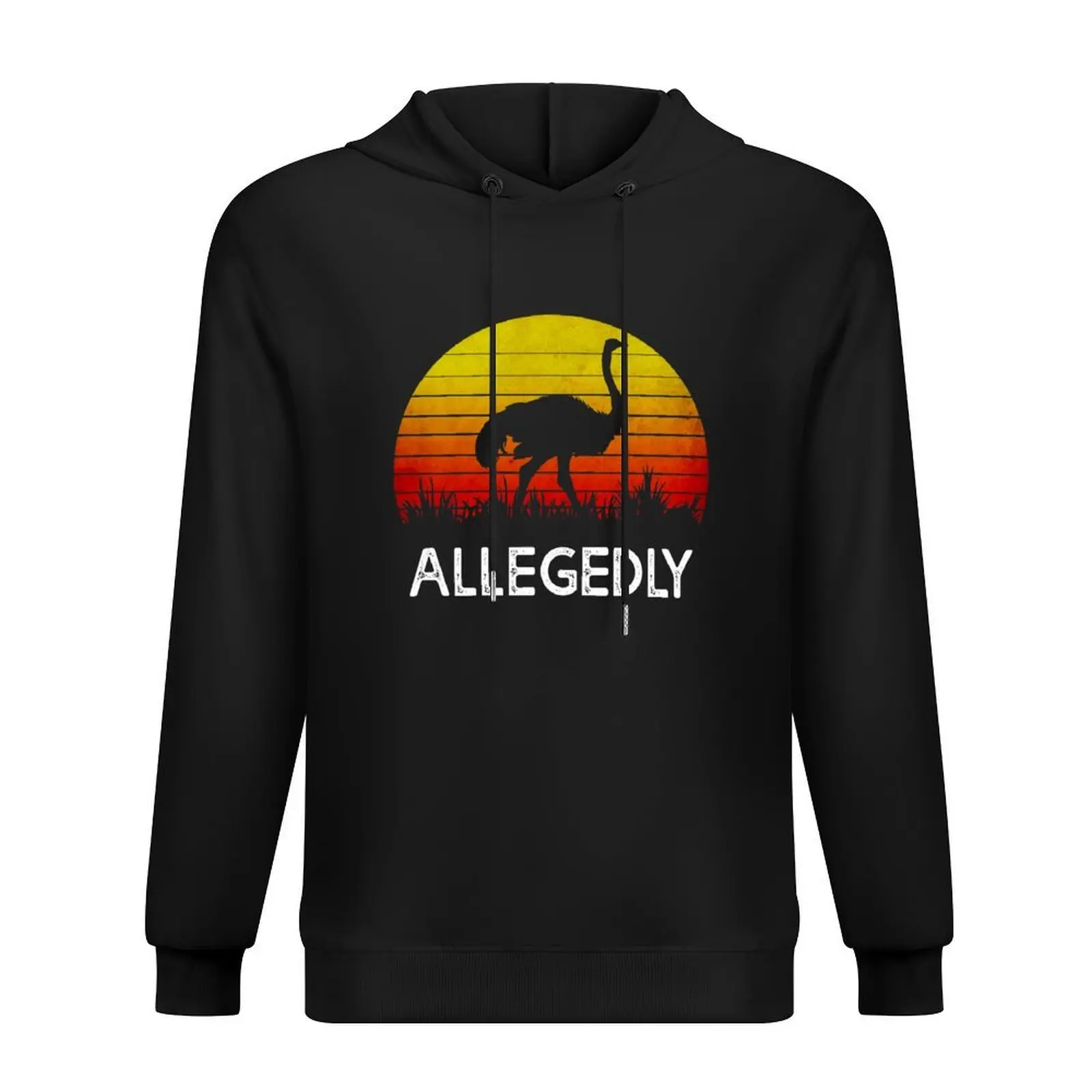 

Allegedly Ostrich Hoodie men clothing men clothes graphic t shirts men hooded shirt hoodie for