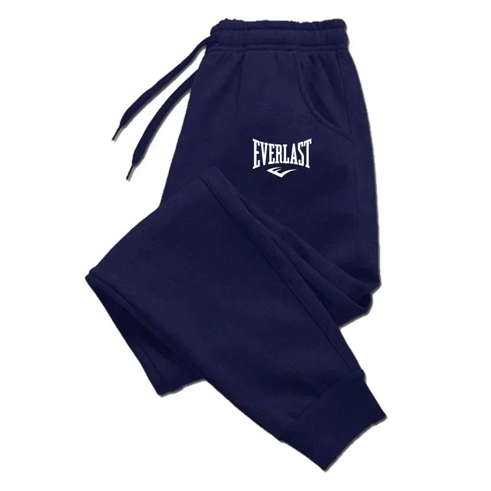 New Printed Pants EVERLAST Men Women Running Pants Joggers Sweatpant Sport Casual Trousers Fitness Gym Breathable Pants image 3