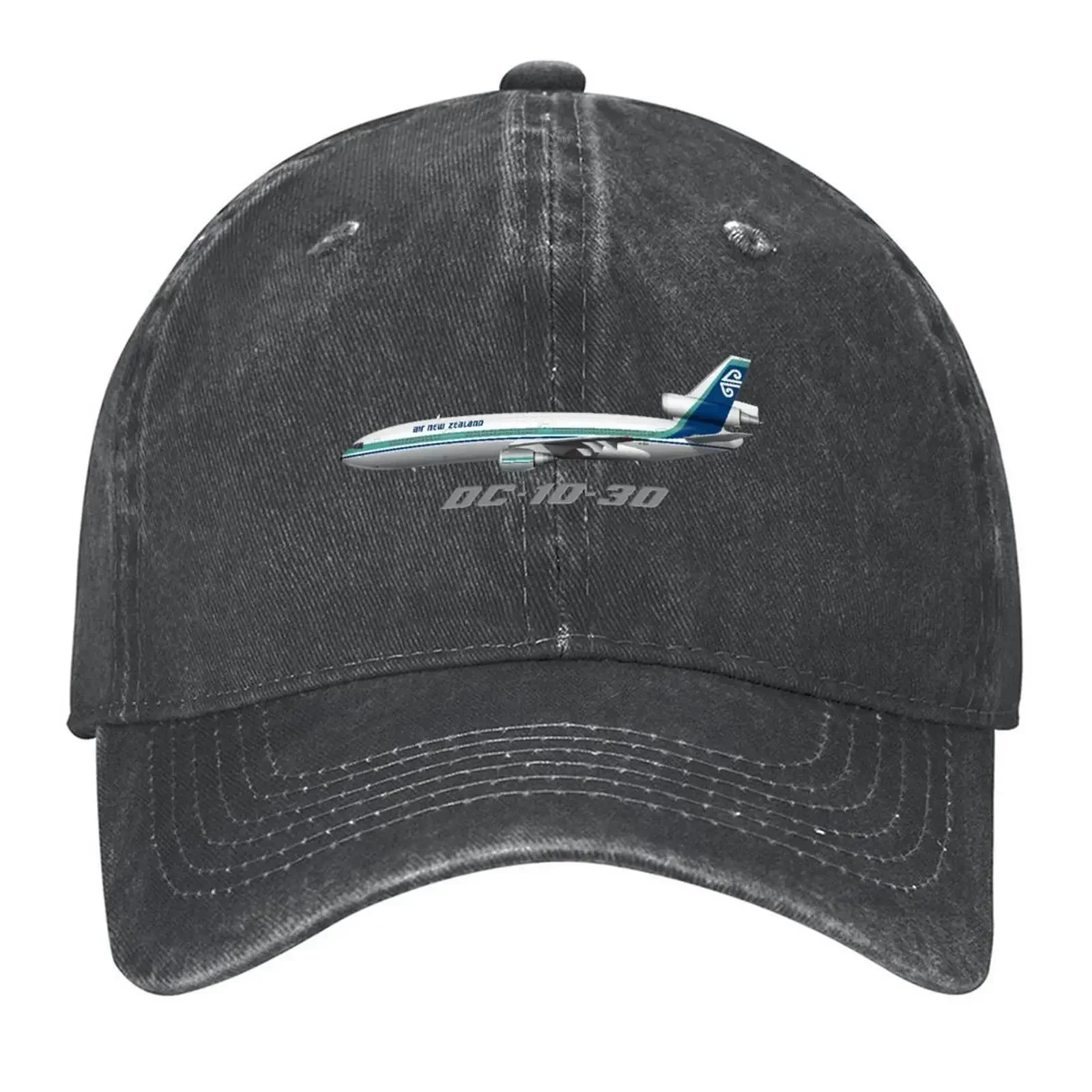 New Retro Jet Lovers Ultimate Gift DC-10 From Air New Zealand Baseball Cap Birthday Fashionable Anime Caps For Men Women's