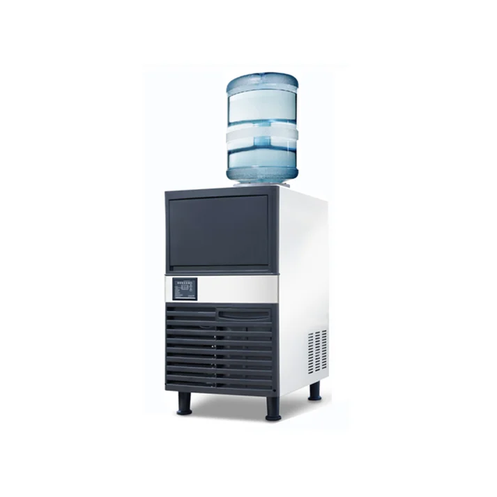 

80kg Home Mini Portable Commercial Business Ice Cube Block/Bullet/Nugget/Flake Snow Maker Ice Machine With Water Dispenser