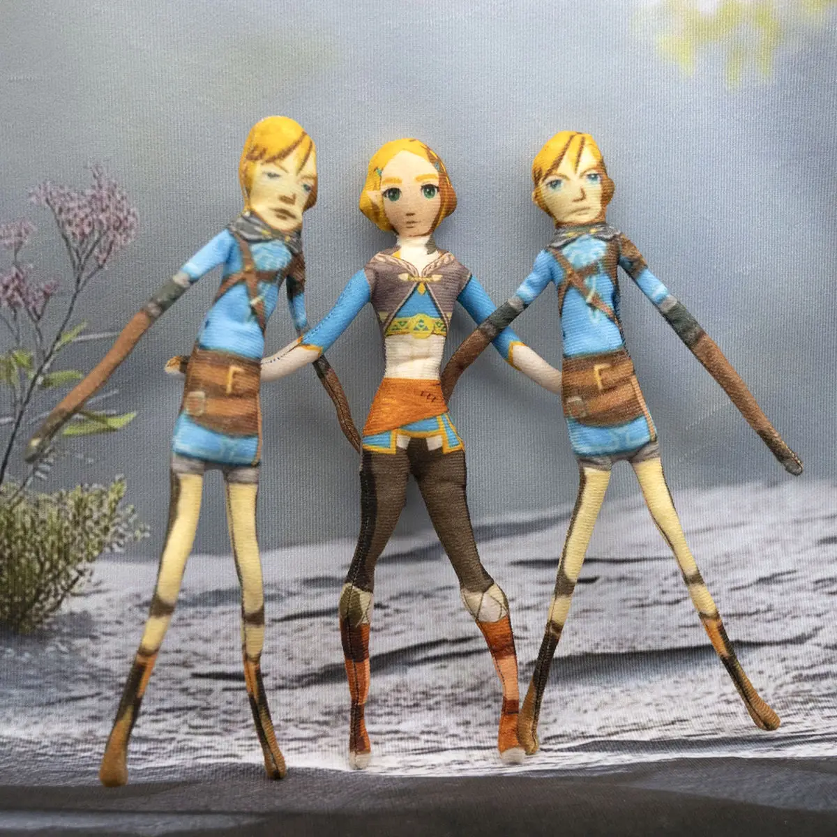 เกมLink Zeldaคอสเพลย์ตุ๊กตาผ้าฝ้ายยัดตุ๊กตาMascotเรียวTwistableรูปร่างห้องบทคัดย่อชุดตกแต่งเทศกาลของขวัญ