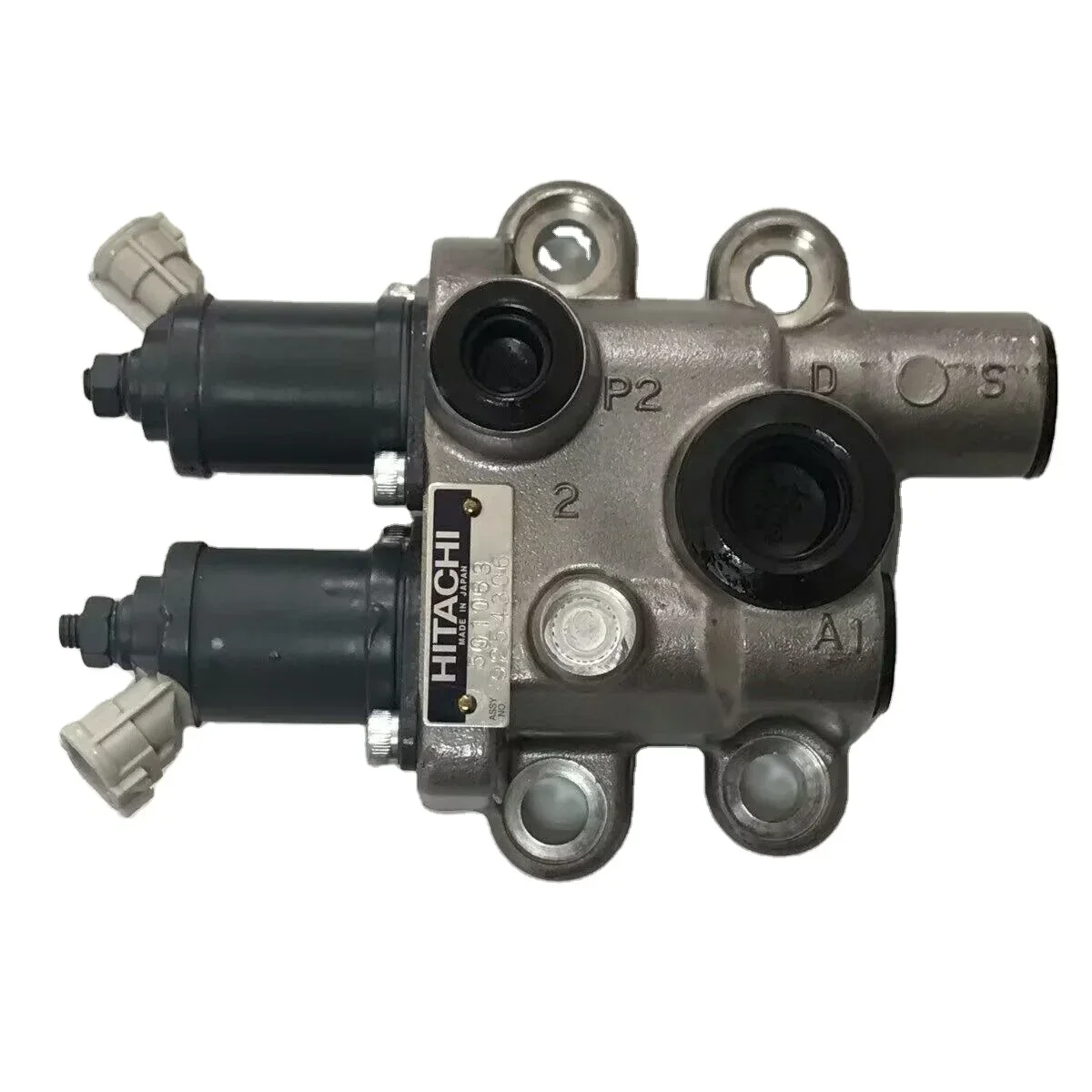 

spare parts zx200 solenoid with holder 9254306