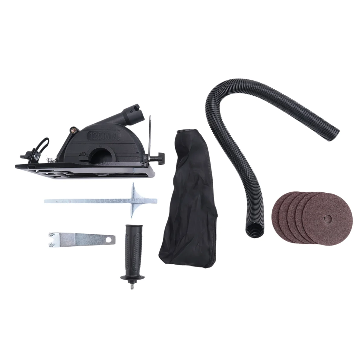 Hand Angle Grinder Converter Suporte de cortador ajustável Ferramenta de mesa de madeira, Régua guia guia