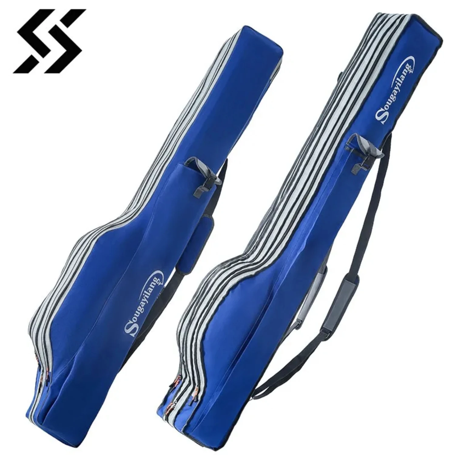 160cm 175cm Fishing Bags Large Capacity Multi Purpose Fishing Tackle Three Layer Foldable Waterproof Fishing Rod Cycling jerseys