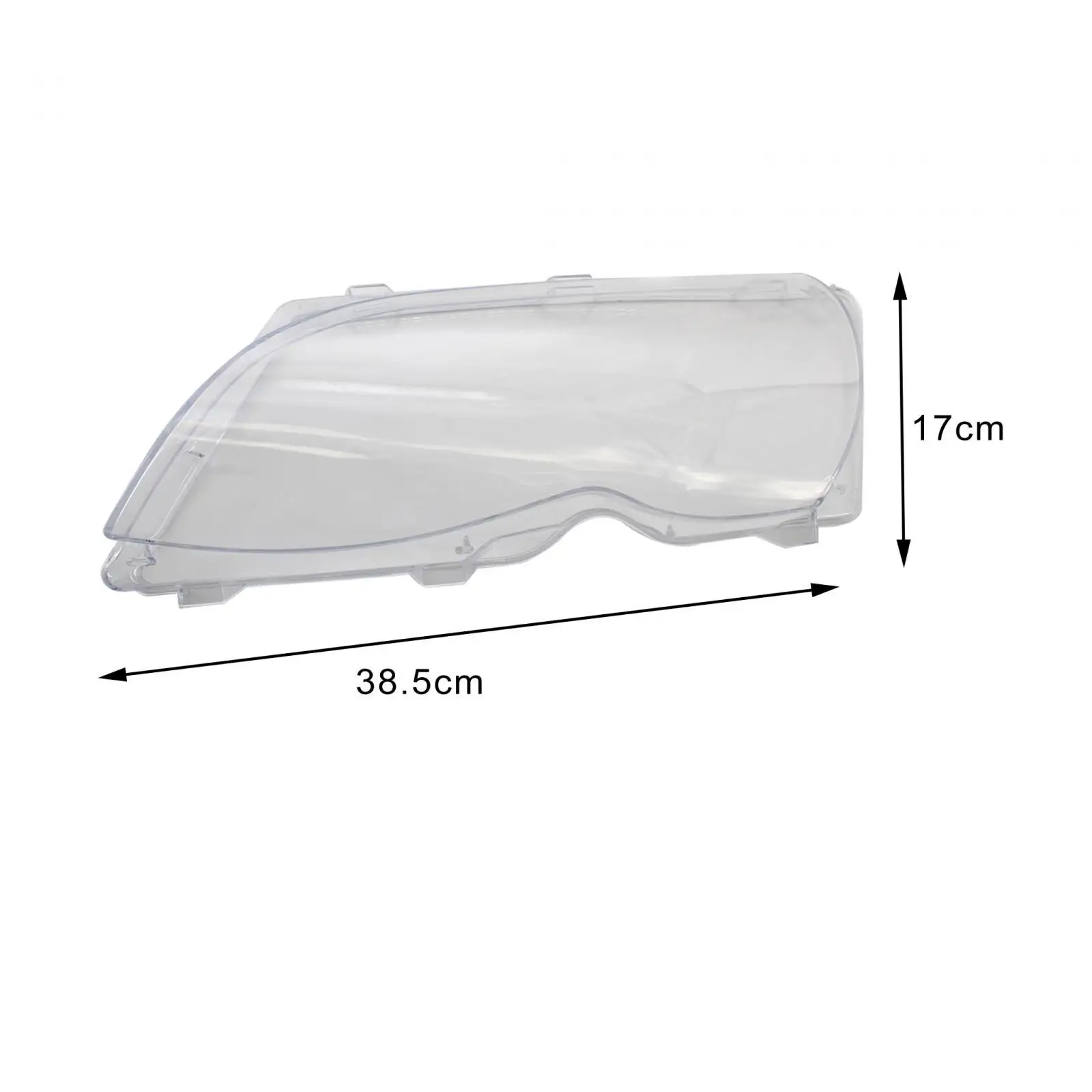 헤드 라이트 렌즈 장식 커버 전문 예비 부품 장착 하드웨어는 BMW E46 4 도어 2002-2005 용 헤드 라이트 커버를 대체합니다.