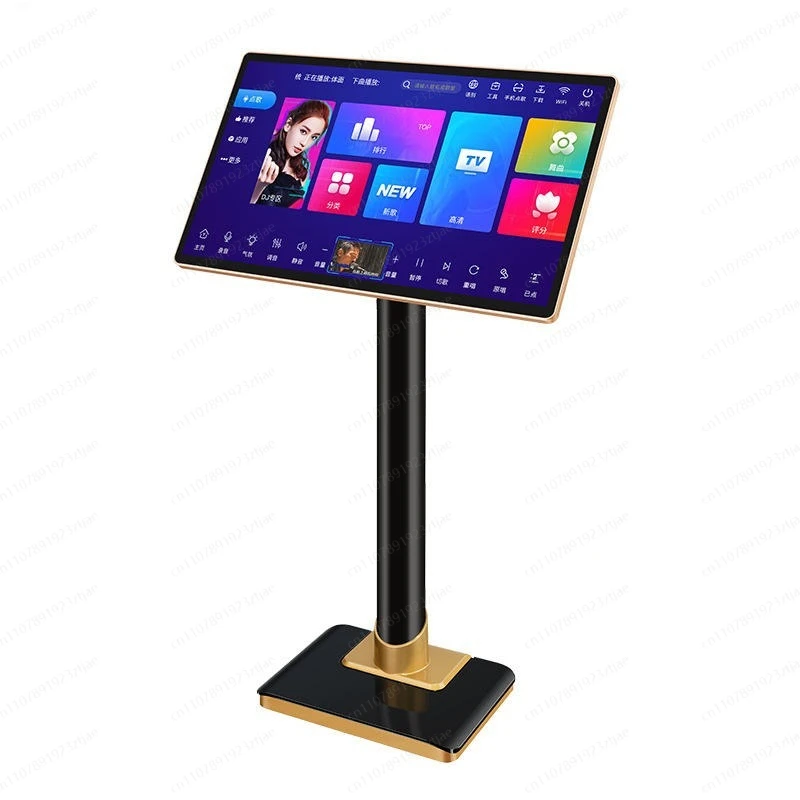 19.5 21.5 All-in-One Touch Screen Karaoke Jukebox, Home Family KTV System with Free Songs & Permanent Cloud Service