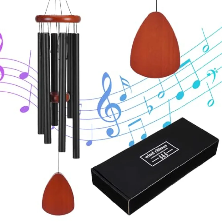 

Memorial Wind Chimes for Outside Deep Tone Sympathy Gifts for Loss of Loved One Soothing Melodies Windchimes Outdoors Dr for Ga