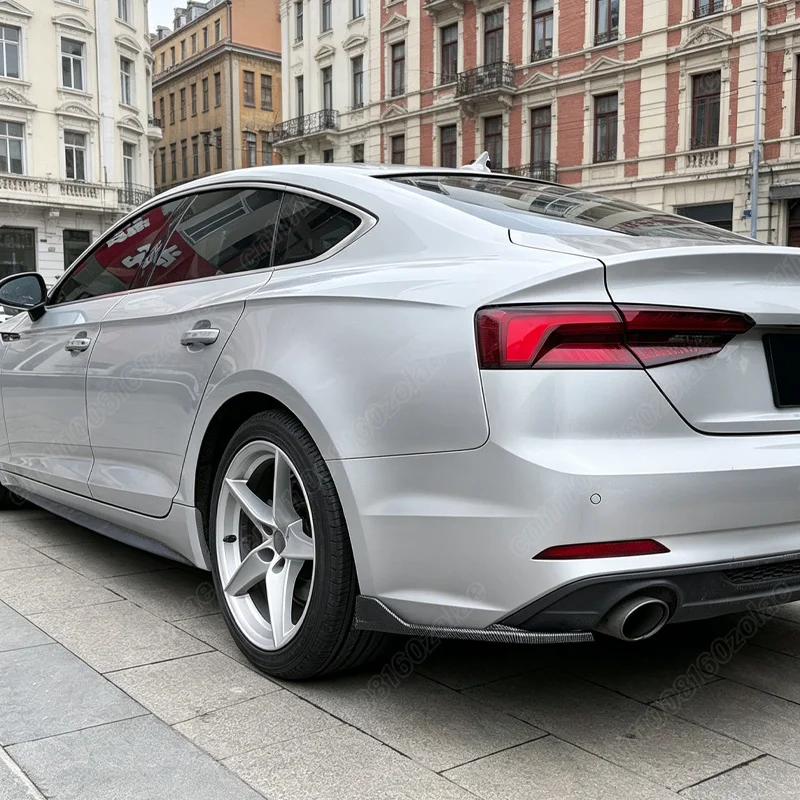 For Audi A5 F5 Early Sline 2016 2017 2018 2019 Car Two Door Four Door Universal Rear Bumper Diffuser Body Modification Kit - view 3