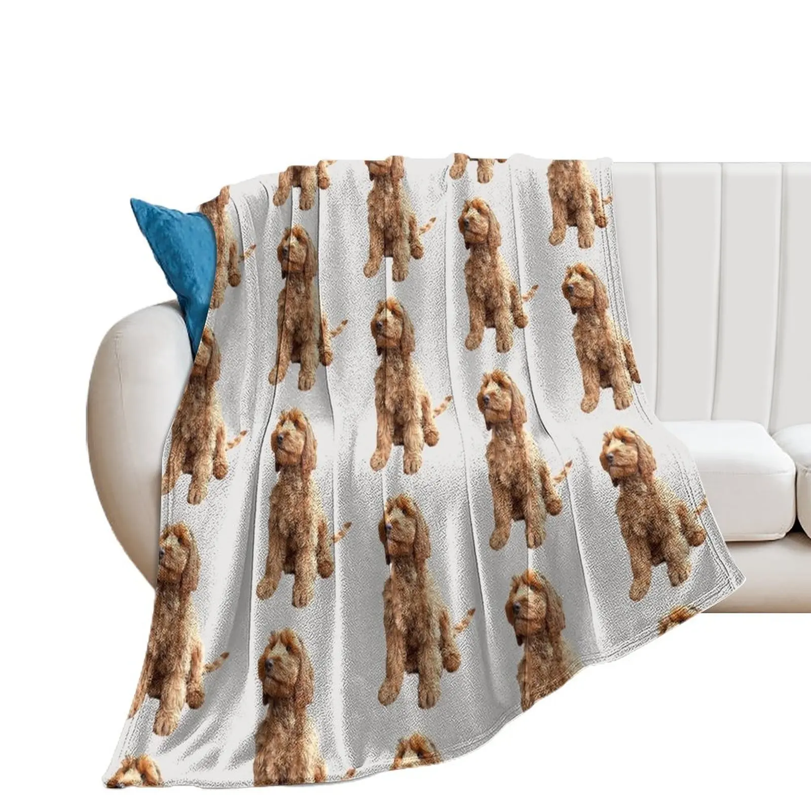 cavapoo spoodle cockapoo cockerpoo golden labradoodle doodle dog Throw Blanket Decorative Sofas Luxury St Moving Blankets