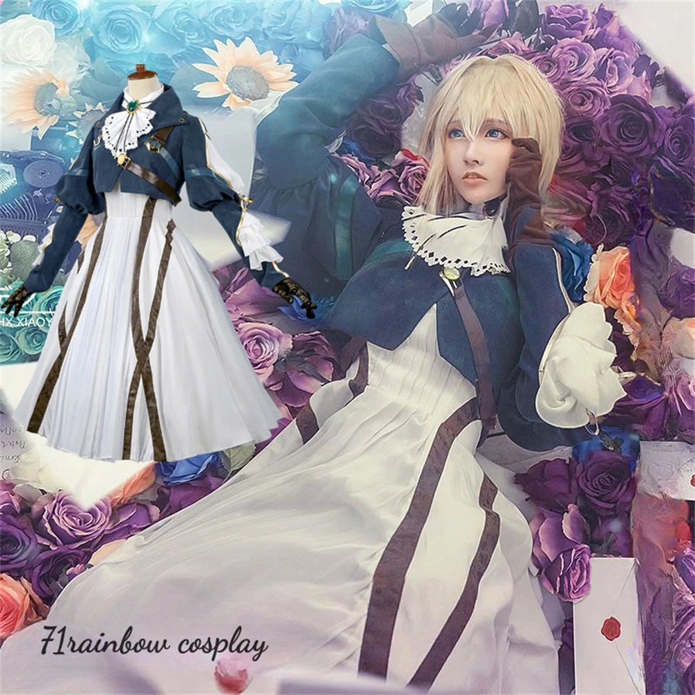 

Violet Evergarden Cosplay Costume Anime Violet Evergarden Cosplay Woman Christmas Outfits Uniforms Dresses Costumes Cosplay