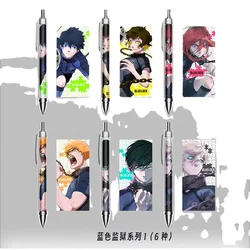 Japanese Anime  0.5mm gel pen Black ink Ballpoint Pen School Supplies kids Stationery gift