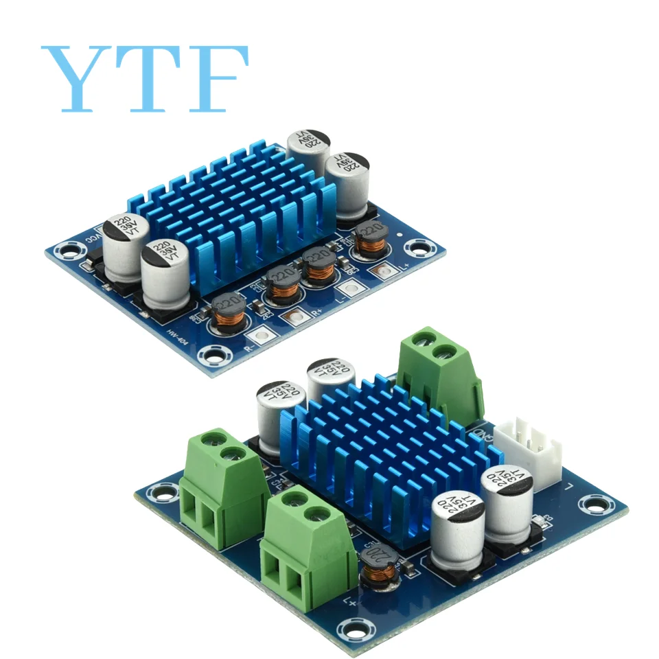 XH-A232 TPA3110  high-definition digital audio amplifier board mp3 amplification module 12V24V 30W+30W channel loudspeaker panel