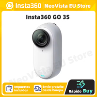 Insta360 New GO 3S – 4K Tiny Camera, Portable and Versatile, Hands-Free, POV, Mount Anywhere, Stabilization