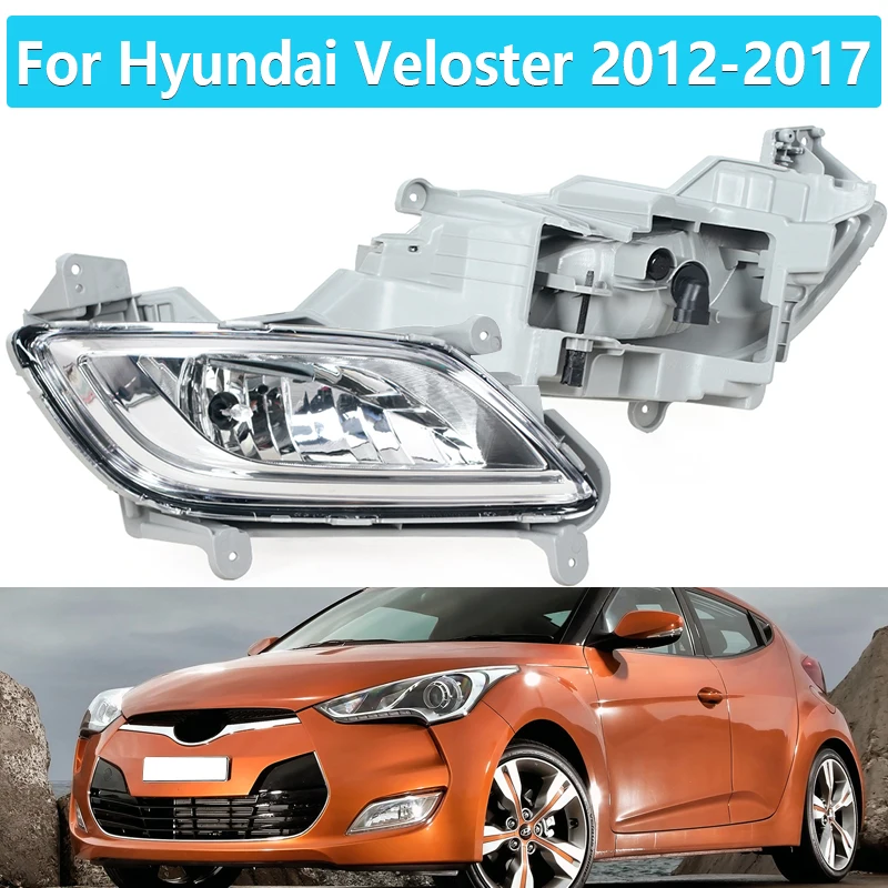 For Hyundai Veloster 2012 2013 2014 2015 2016 2017 Front Bumper Fog Light Headlight 922012V010 922022V010 922022V000 922012V000