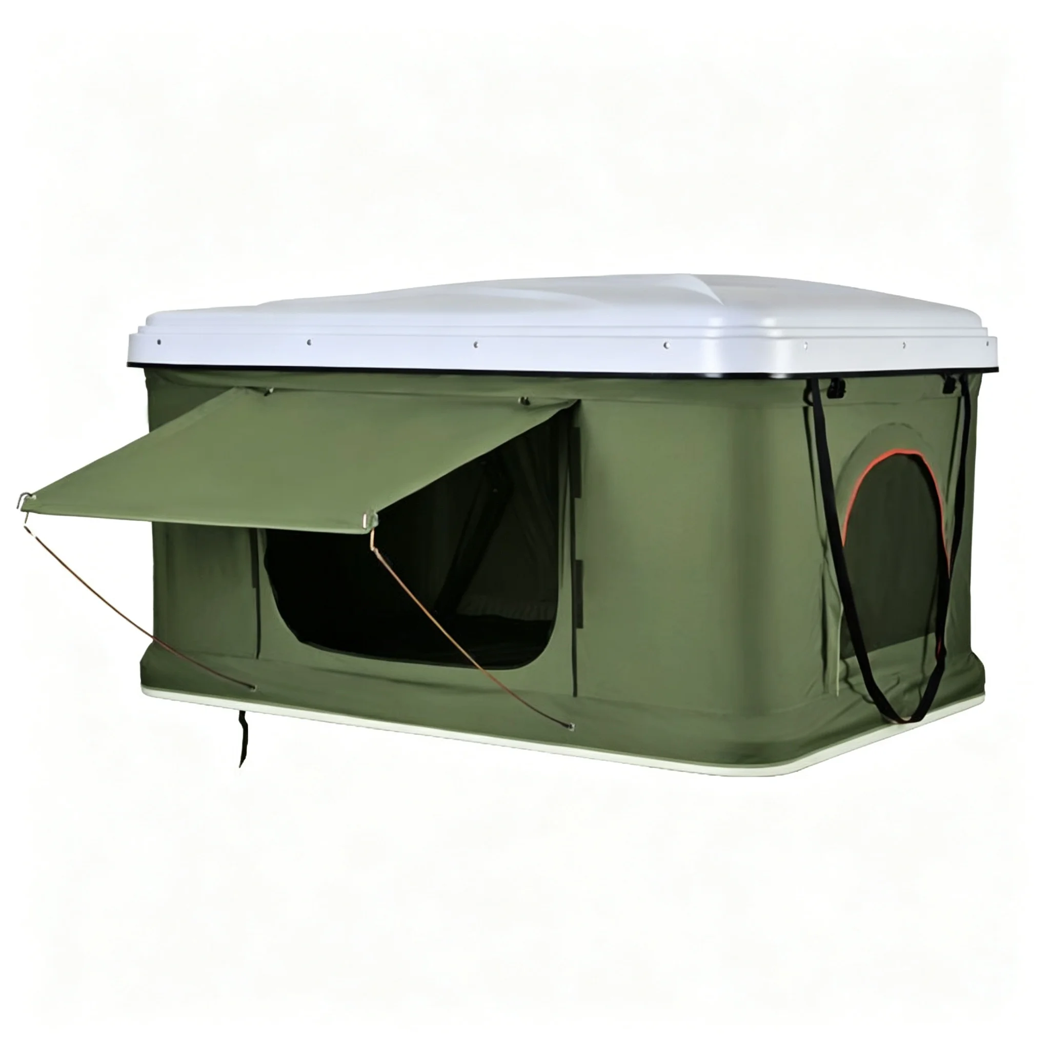 Customized Car roof tent fully automatic outdoor camping self-driving car anti-mosquito and rain-proof ABS hard-top tent
