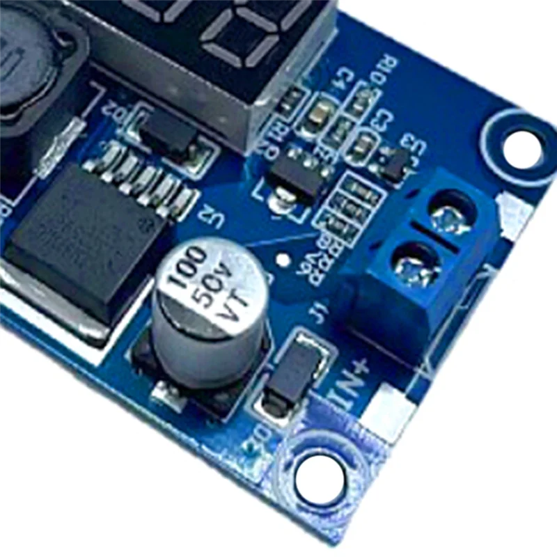 AB53  DC DC Adjustable Converter Voltage Regulator LED Display Voltmeter 4.0-40 To 1.3-37V Power Adapter