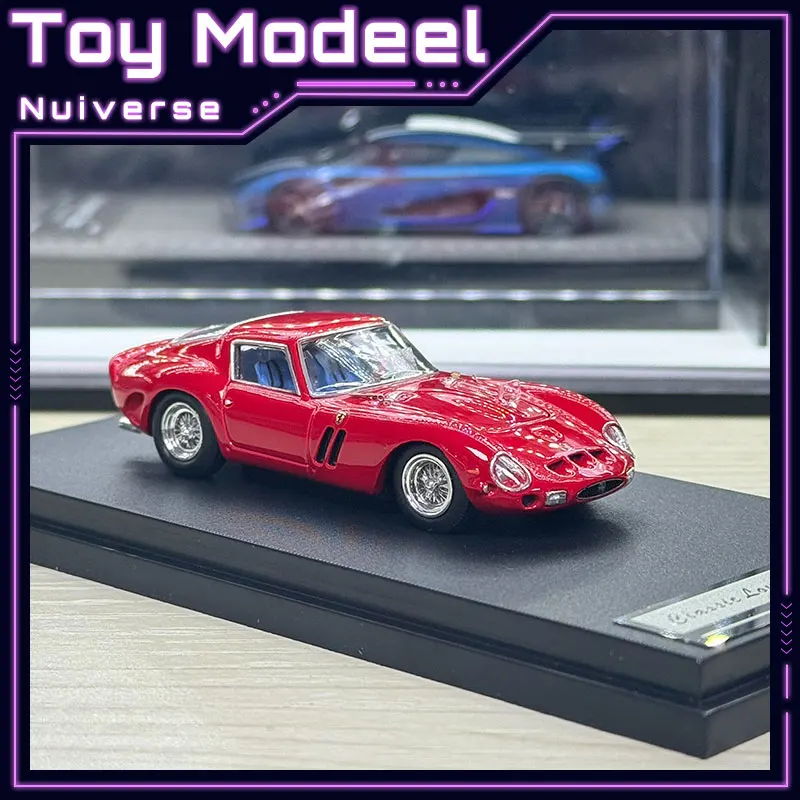 

Коллекционная модель автомобиля Classic Lover CL Ferrari 250 GTO с открывающимся капотом, масштаб 1:64, высокодетализированная, из литого металла, идеальный подарок