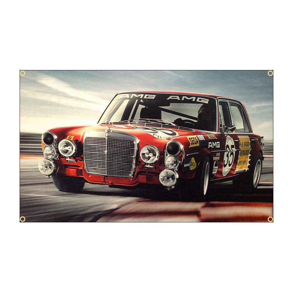 JimonFlag 90X150CM 3X5FT Cool A Car Flag Polyester Printed Racing Car Banner For Room Decor view 4