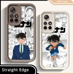 Anime Detective Conan Phone Case for Xiaomi Redmi 9A 9C 10 10A 10C 12 4G 12C A1 A2 Soft Cover