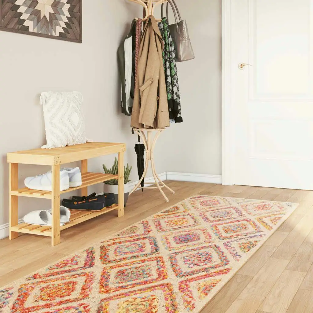 Multicolor Washable 80x300cm Anti-Slip Area Rug - Perfect for Home Decor