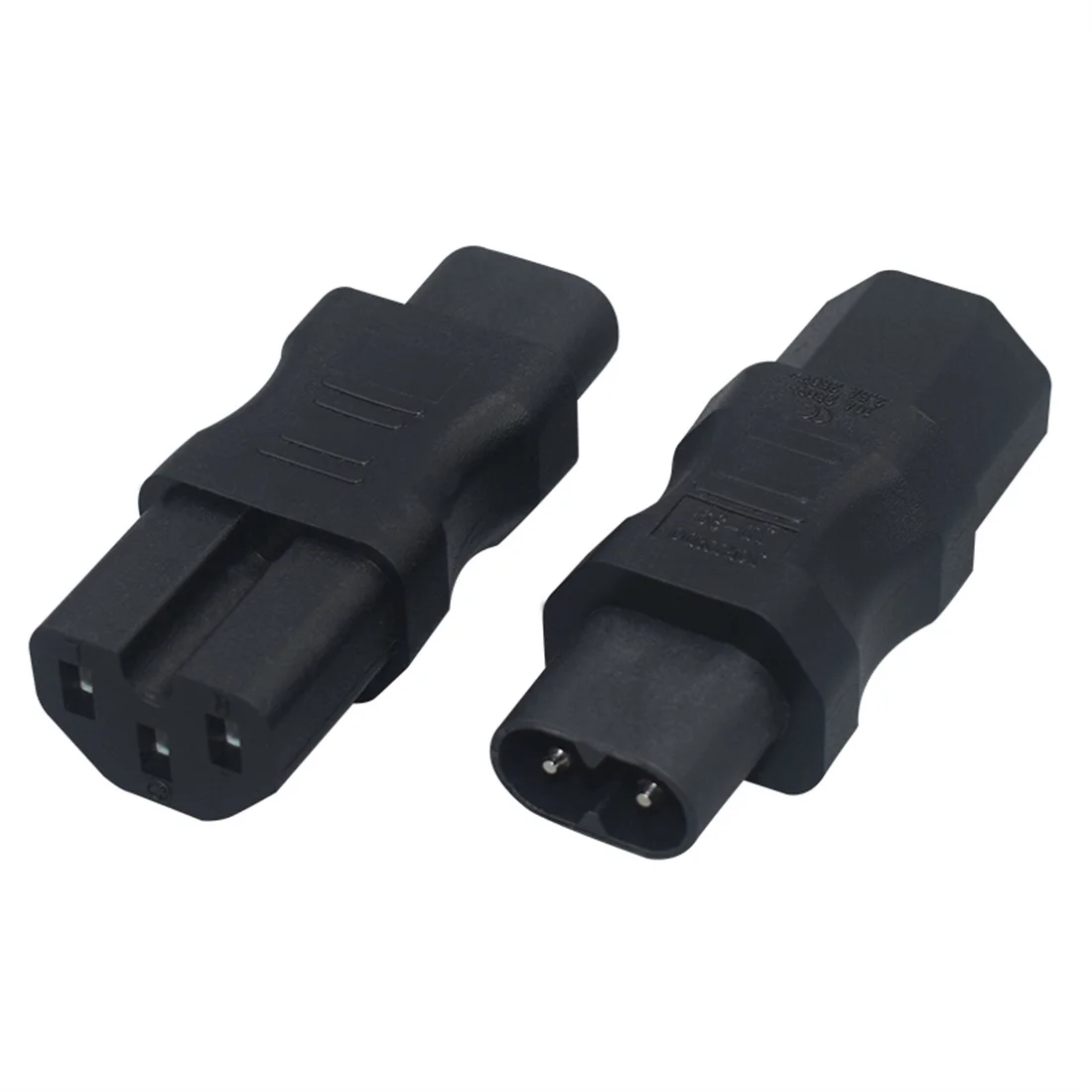 JORINDO 1 قطعة ، IEC320 C8 إلى C15 التوصيل المقبس محول ، الشكل 8 شكل C8 ذكر إلى C15 أنثى راحة محول التوصيل