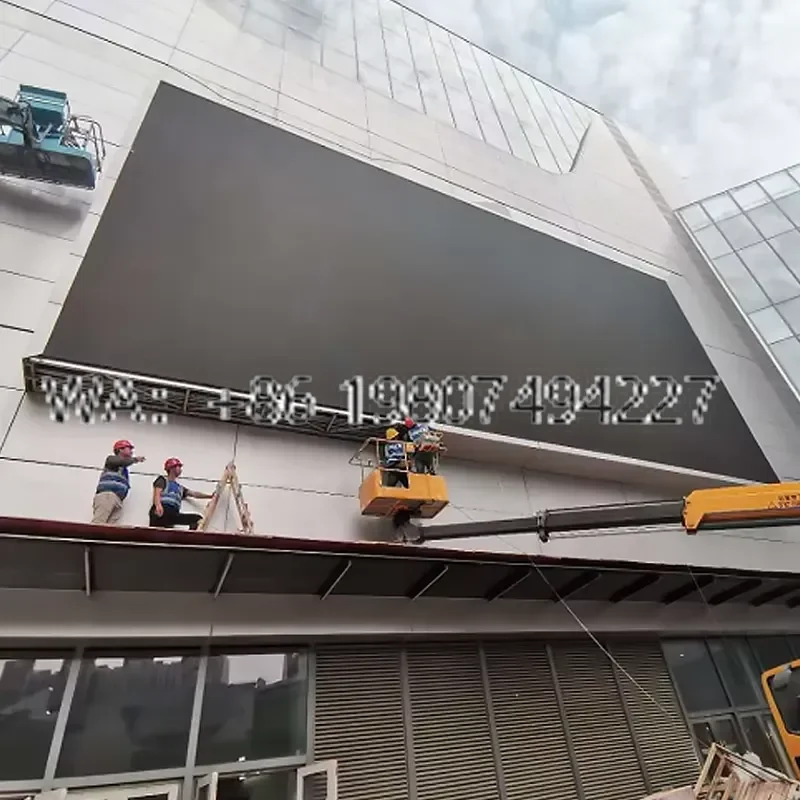Outdoor Full Color LED Display Panel P6.67 P8 P10 Pixel Pitch IP66 Waterproof 5 Year Warranty for Digital Advertising