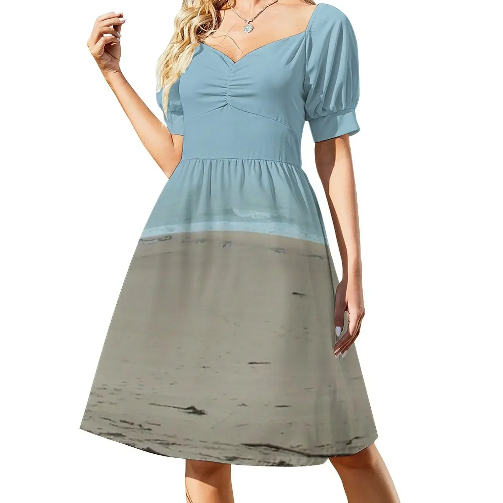 

Beach Sleeveless Dress chic and elegant evening dress ladies dresses for special occasion clothes for women cute dress