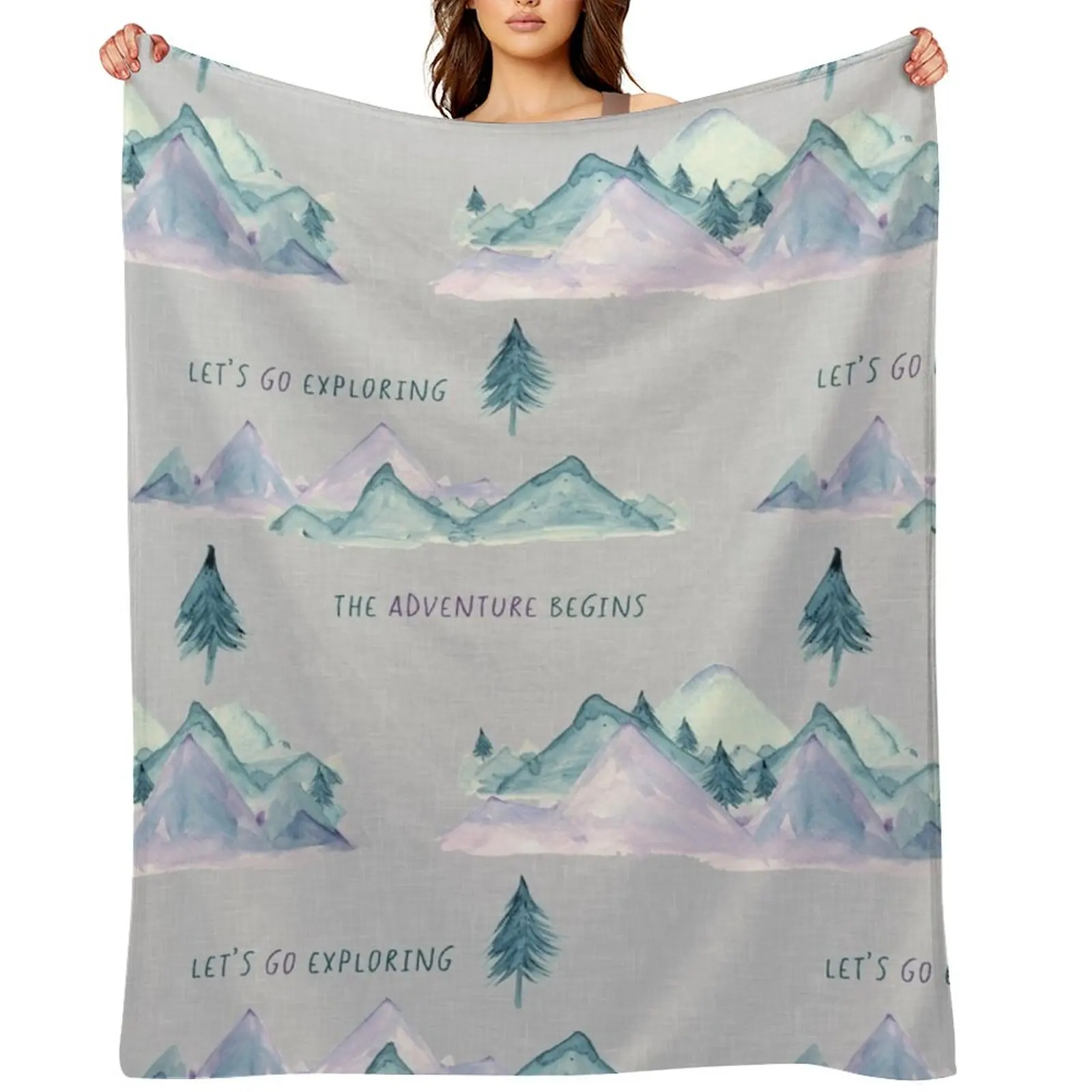 

Let's Go Exploring Throw Blanket Warm Blankets For Baby Large Single Blankets