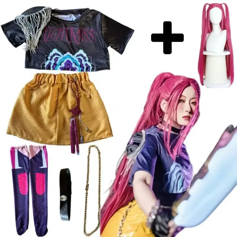 ชุดคอสเพลย์มิรา ชุดคอสเพลย์คุณภาพ R พร้อมวิกผมมิรา สำหรับสาวๆ ใส่ในงานฮาโลวีน บนเวที ลายพิมพ์ 3 มิติ ชุดเล่นบทบาทสมมติ