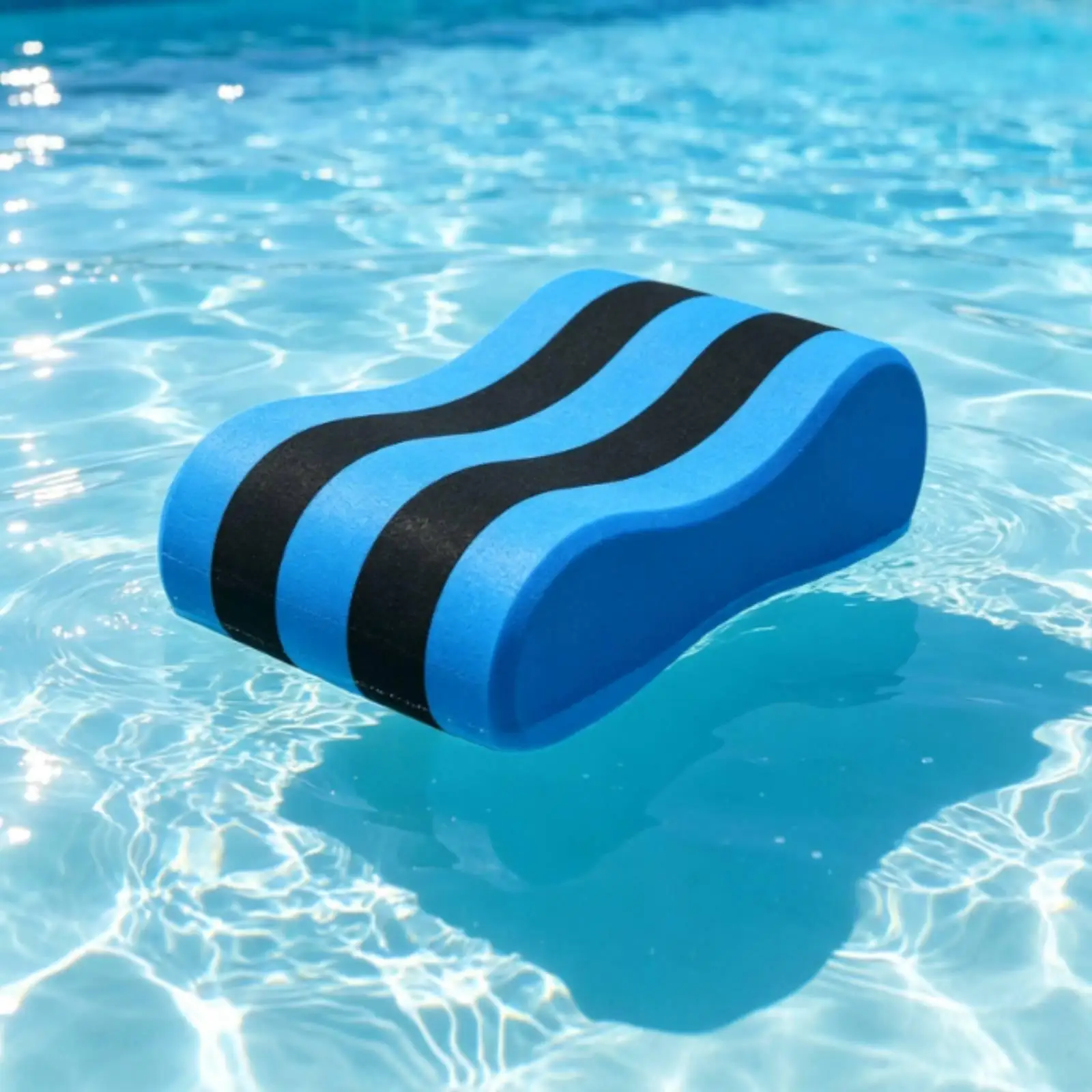 Swimming Pull Floats Buoyant Pull Buoy with Central Opening Contoured Kickboard for Swimmers, Beginners