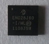 New ENC28J60-I/ML QFN28 Ethernet controller MCU MCU electronic components