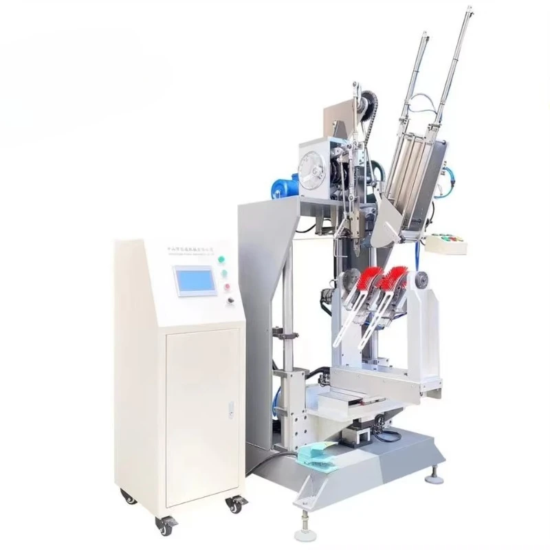 Economical high-speed three-axis comb brush tufting machine/brush machine