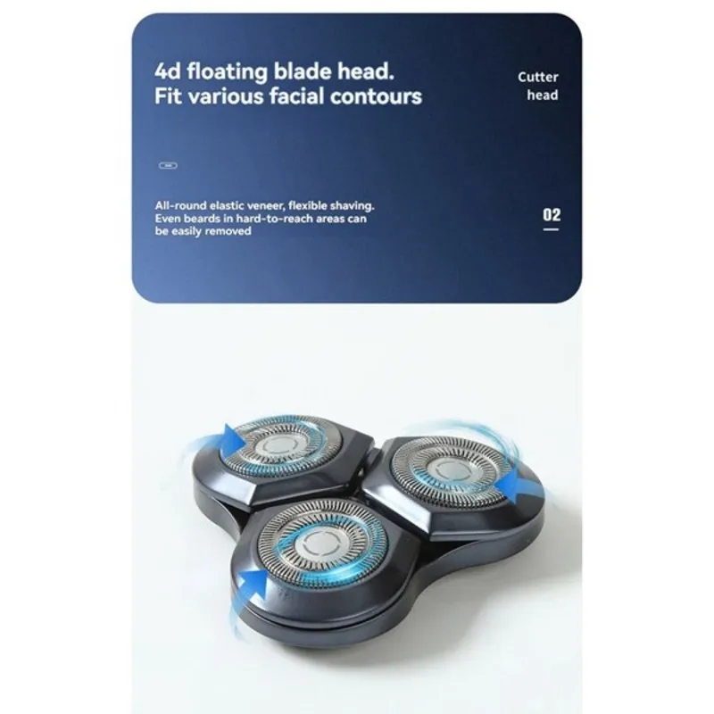 

【СУПЕРПРЕДЛОЖЕНИЯ】Сменная головка для электробритвы Xiaomi Mijia S700, лезвие-нож для бритвенной головки