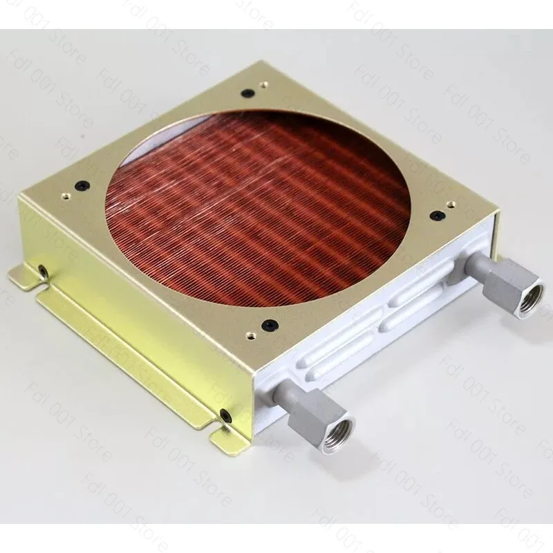 High Power Copper Profile Heat Sink For Water Heat Dissipation In Electrolytic Cell Industrial Cooling Equipment