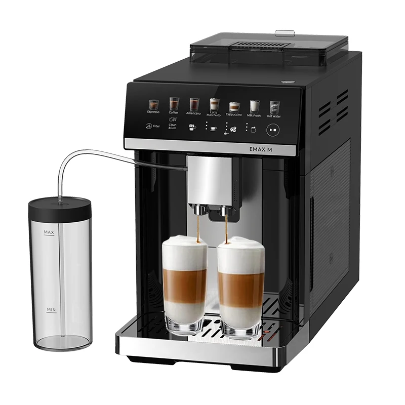 Máquina de Café Expresso M3 Home Cafe, Moedor de Grãos de Café, Máquina de Café Latte com Cappuccino